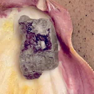 This is all natural amethyst. It comes from South America